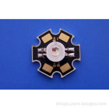 Star Shape 3w 9w RGB LED Diode High Power LED With colorful
